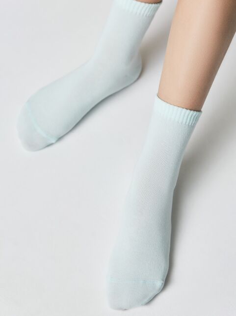 Носки из хлопка с декоративным 3D-пикотом “Kind” - купить в интернет-магазине Conte