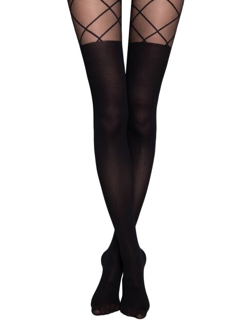 Колготки с имитацией гольфинов и ромбами CONCEPT - купить в интернет-магазине Conte