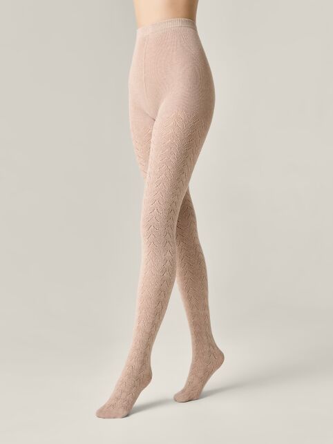 Тёплые ажурные колготки AJOUR Тёплые ажурные колготки AJOUR - купить в интернет-магазине Conte