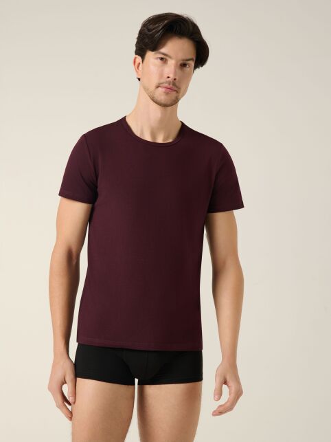 Футболка из хлопка с круглым вырезом BASIC MEN MF 2024 (пакет) - купить в интернет-магазине Conte