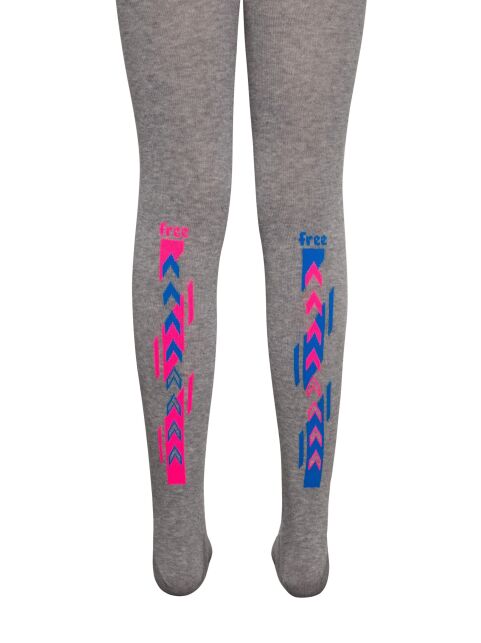 Хлопковые колготки с рисунком «Free» - купить в интернет-магазине Conte