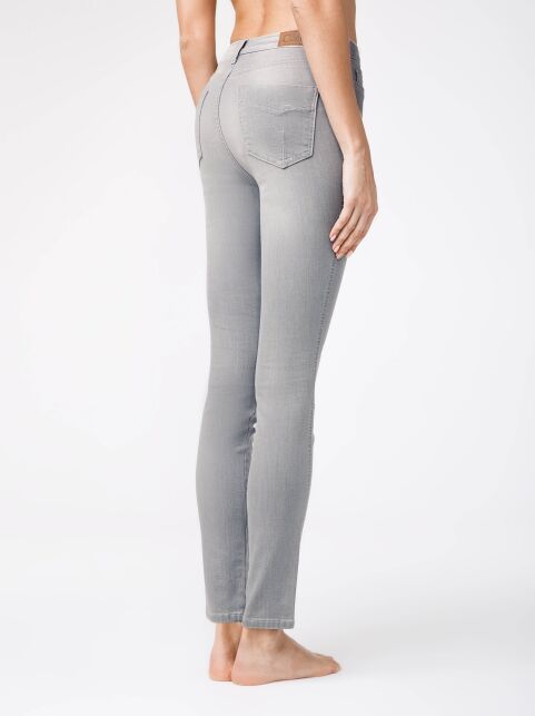 Ultra-elastic high-rise jeans CON-117 - buy in the online store Conte