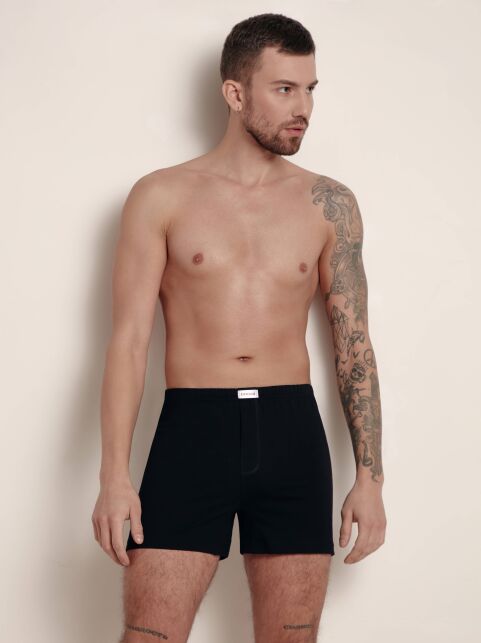 Cotton men's underpants BASIC BOXER 101 (packed on mini-hanger) - buy in the online store Conte