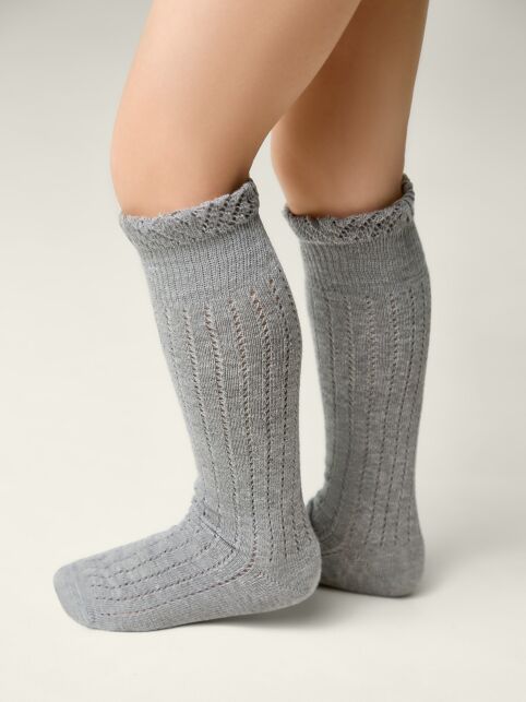 Гольфы с воздушными рюшами и хлопком MISS - купить в интернет-магазине Conte