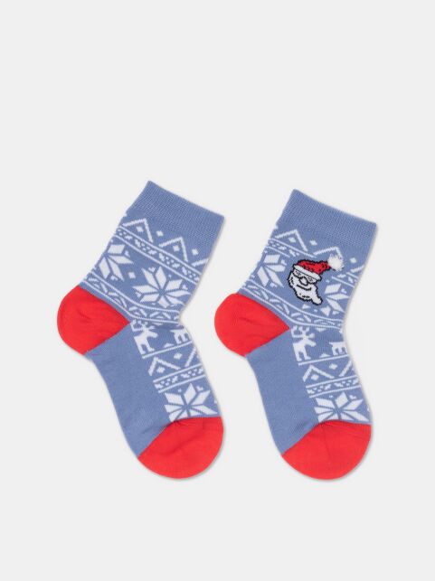 Новогодние носки с рисунком «Новогодний орнамент» - купить в интернет-магазине Conte