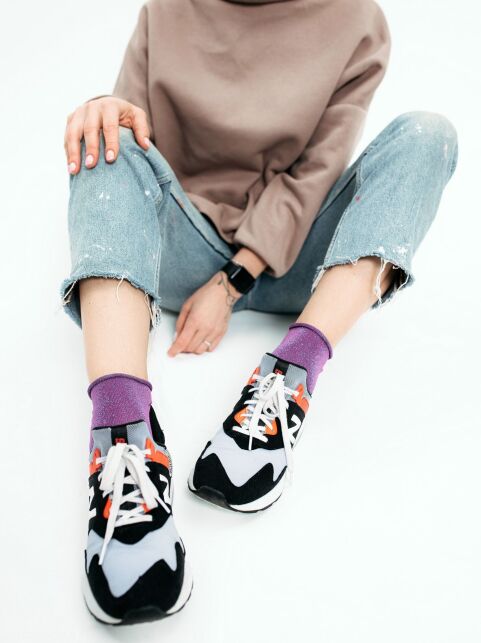 Носки из вискозы с люрексом Носки из вискозы с люрексом - купить в интернет-магазине Conte