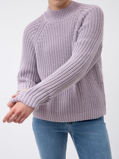 Джемпер объёмного силуэта с рукавами-реглан LDK 24125 - купить в интернет-магазине Conte