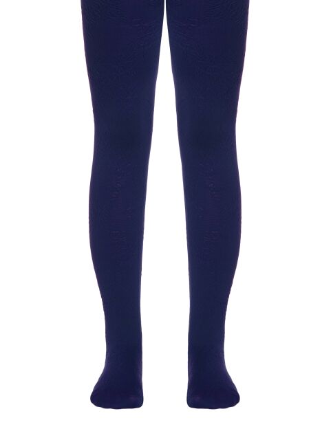 Microfiber tights with embossed pattern "flowers" MAGGIE - buy in the online store Conte