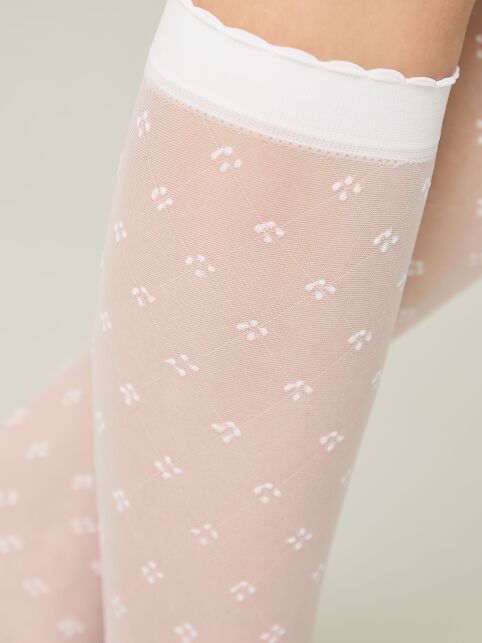 Гольфы с геометрическим рисунком VIOLA - купить в интернет-магазине Conte