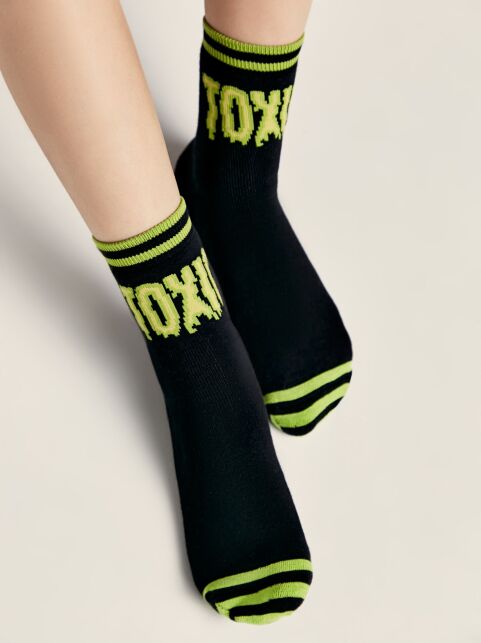 Махровые носки SOF-TIKI с рисунками "Toxic" - купить в интернет-магазине Conte
