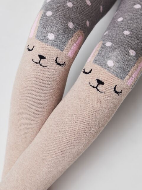 Колготки SOF-TIKI (махровые внутри) с рисунками, модель 522 - купить в интернет-магазине Conte