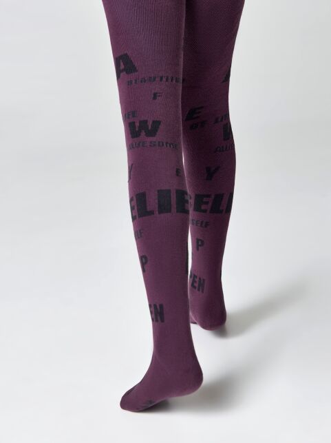 Колготки SOF-TIKI (махровые внутри) с рисунками, модель 530 - купить в интернет-магазине Conte