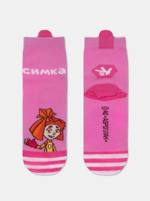 Носки с рисунком Симка по лицензии «Фиксики» - купить в интернет-магазине Conte