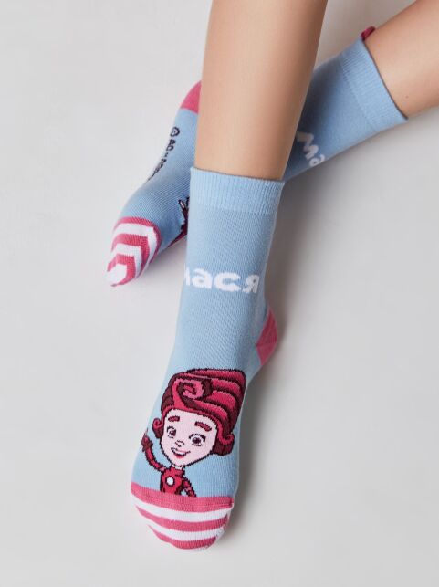Носки с рисунком Мася по лицензии «Фиксики» - купить в интернет-магазине Conte