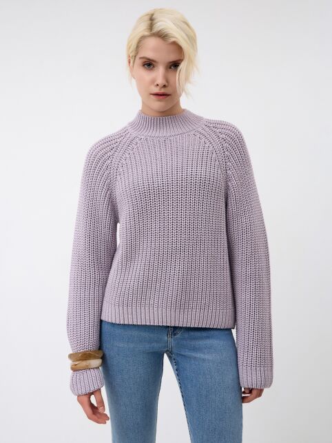 Джемпер объёмного силуэта с рукавами-реглан LDK 24125 - купить в интернет-магазине Conte
