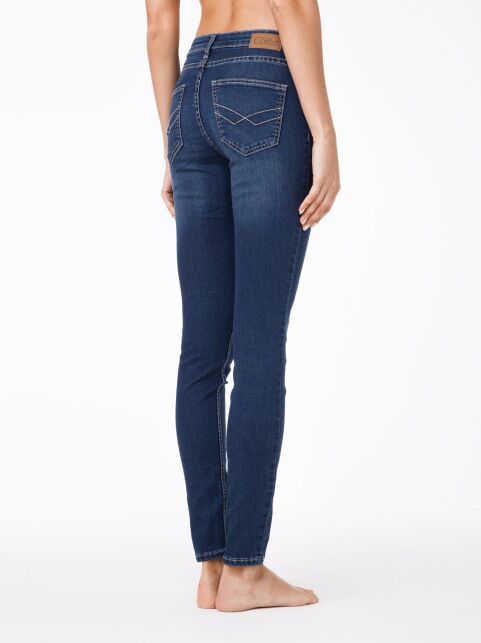 Modeling jeans Skinny with a medium fit 4640/4915D - buy in the online store Conte