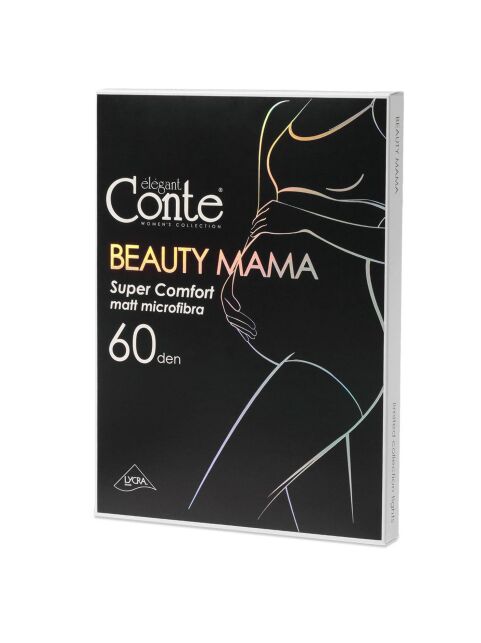 Плотные матовые колготки для будущих мам BEAUTY MAMA 60 - купить в интернет-магазине Conte