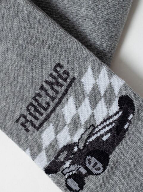 Хлопковые колготки с рисунком “Racing” - купить в интернет-магазине Conte