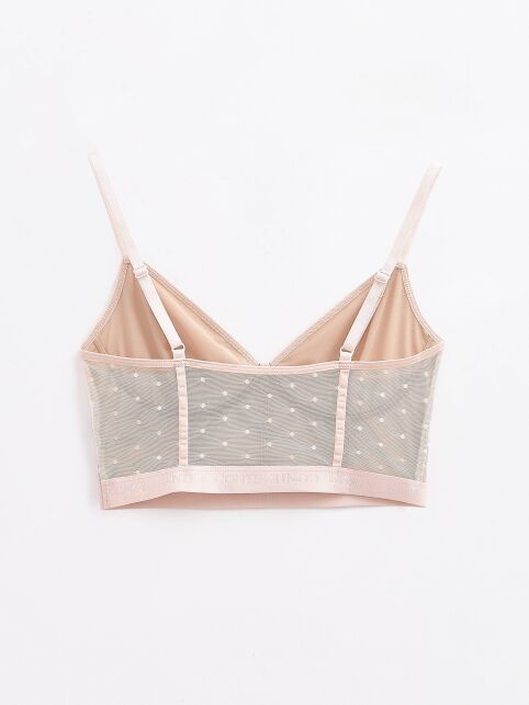 Non-wired bustier MESH&DOTS LBE 2299 - buy in the online store Conte