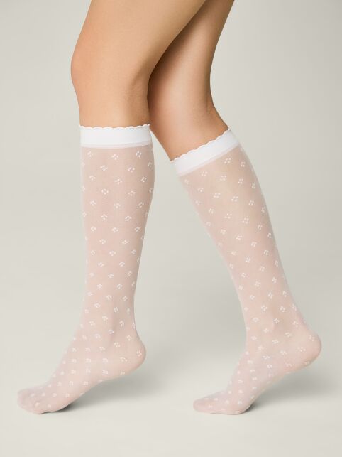 Гольфы с геометрическим рисунком VIOLA - купить в интернет-магазине Conte