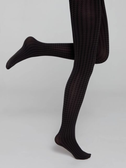 Колготки в «гусиную лапку» OLIVIA - купить в интернет-магазине Conte
