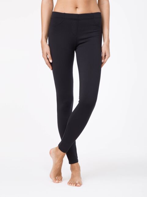 Classic jeggings with thermal effect GOLDY LUX - buy in the online store Conte
