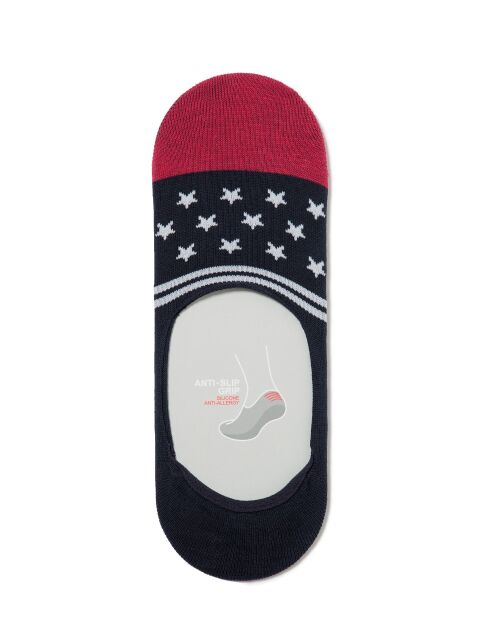 Хлопковые темно-синие подследники CLASSIC Хлопковые темно-синие подследники CLASSIC - купить в интернет-магазине Conte