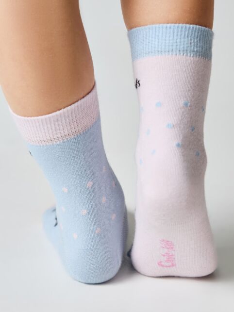 Хлопковые носки с веселыми рисунками "Веселые ножки", модель 478 - купить в интернет-магазине Conte