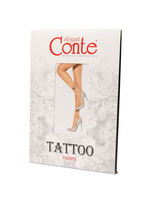 Tights TATTOO with a pattern Light Love - buy in the online store Conte