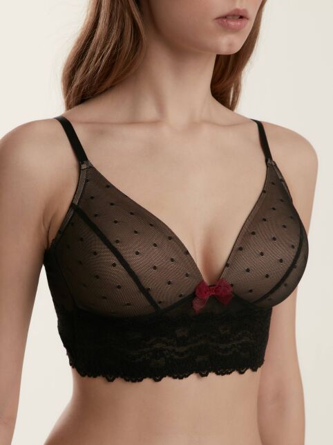 Non-wired bra with moulded cups FLIRT TB7172 - buy in the online store Conte