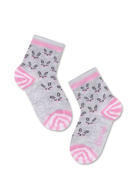 Cotton socks TIP-TOP with drawings - buy in the online store Conte