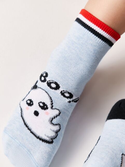 Хлопковые носки с веселыми рисунками "Веселые ножки", модель 466 - купить в интернет-магазине Conte