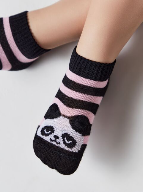 Хлопковые носки с рисунками «Panda 3D» - купить в интернет-магазине Conte