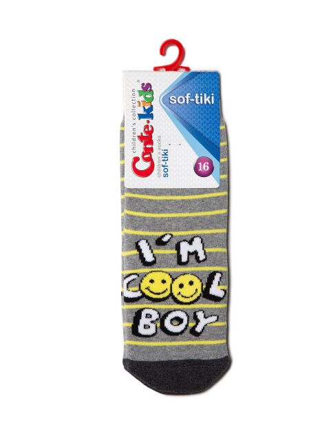 Terry Socks SOF-TIKI with "Cool Boy" Patterns - buy in the online store Conte