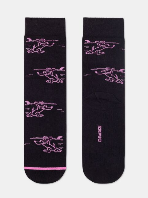 Хлопковые носки с рисунком «Surfer» - купить в интернет-магазине Conte