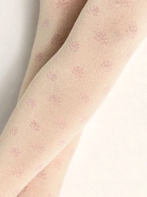 Хлопковые колготки с рисунком «цветы» - купить в интернет-магазине Conte