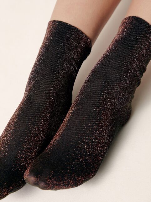 Сияющие носки цвет shiny с люрексом Сияющие носки цвет shiny с люрексом - купить в интернет-магазине Conte