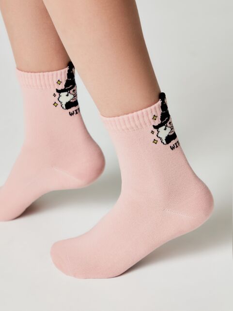 Носки из хлопка с декоративным 3D-пикотом “Witch” - купить в интернет-магазине Conte